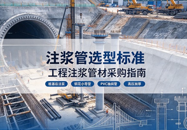 大化注浆管选型标准